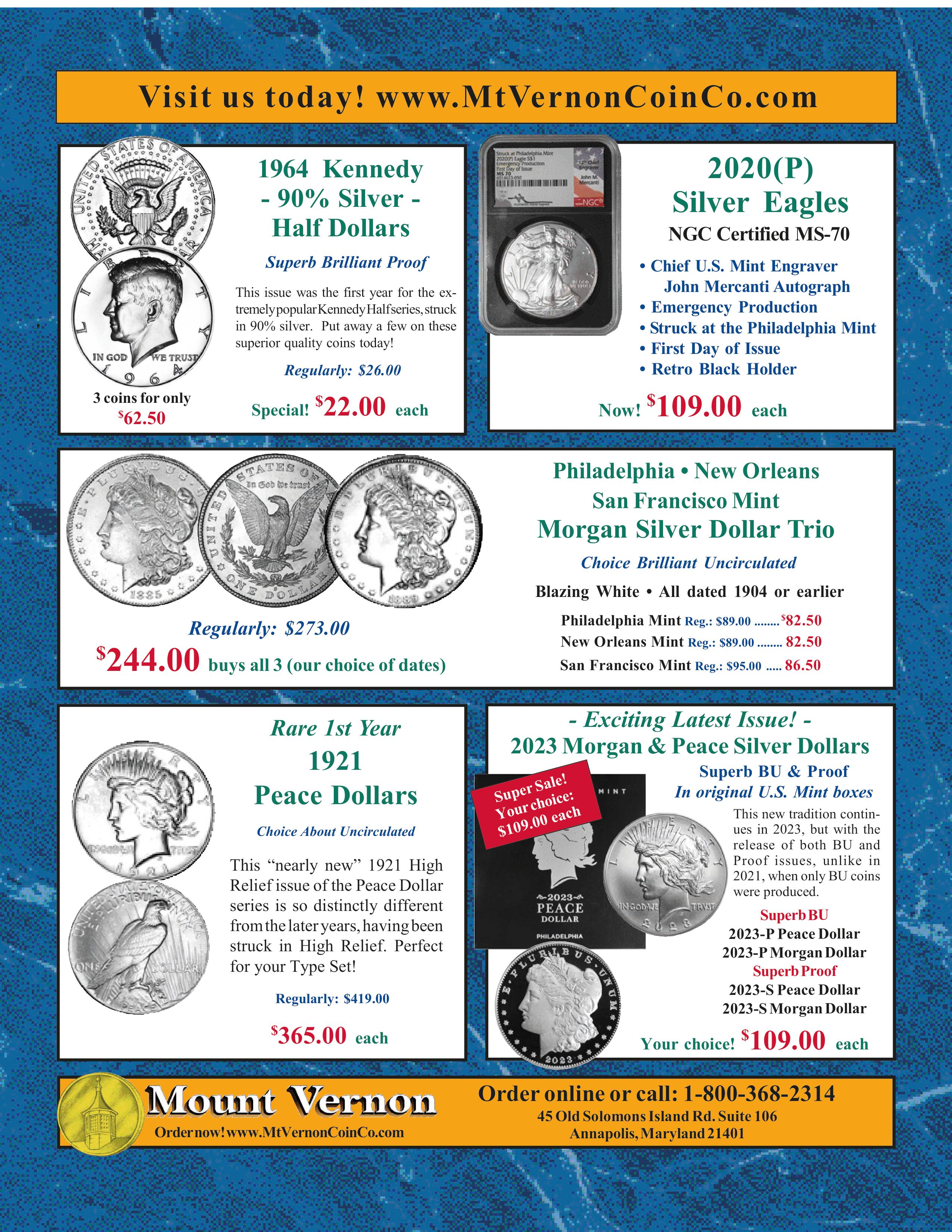 Catalog 1032 Page 32 Mount Vernon Coin