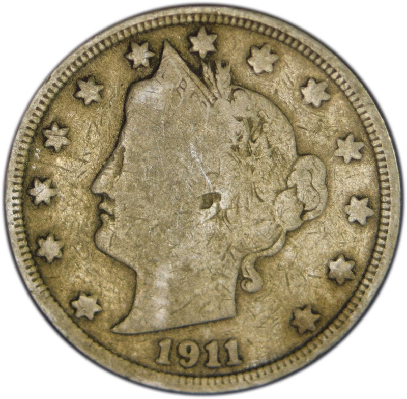 1911 Liberty Nickel . . . . Very Good