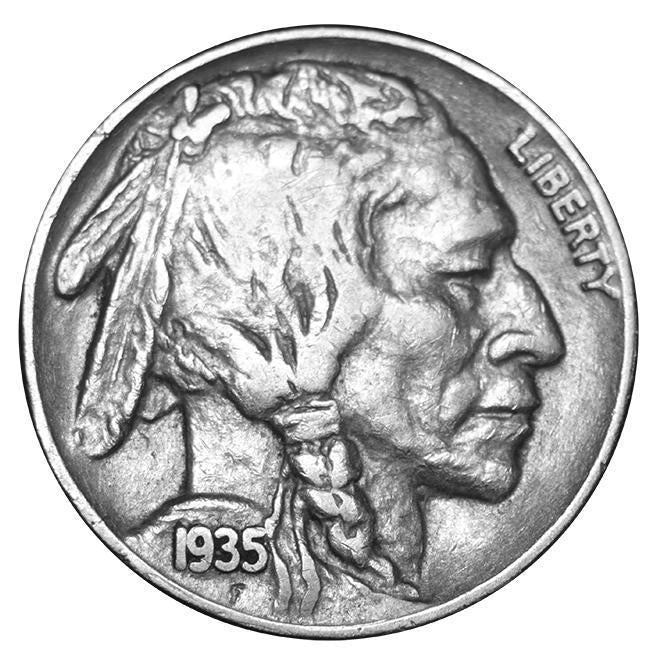 1935 Buffalo Nickel . . . . Choice About Uncirculated