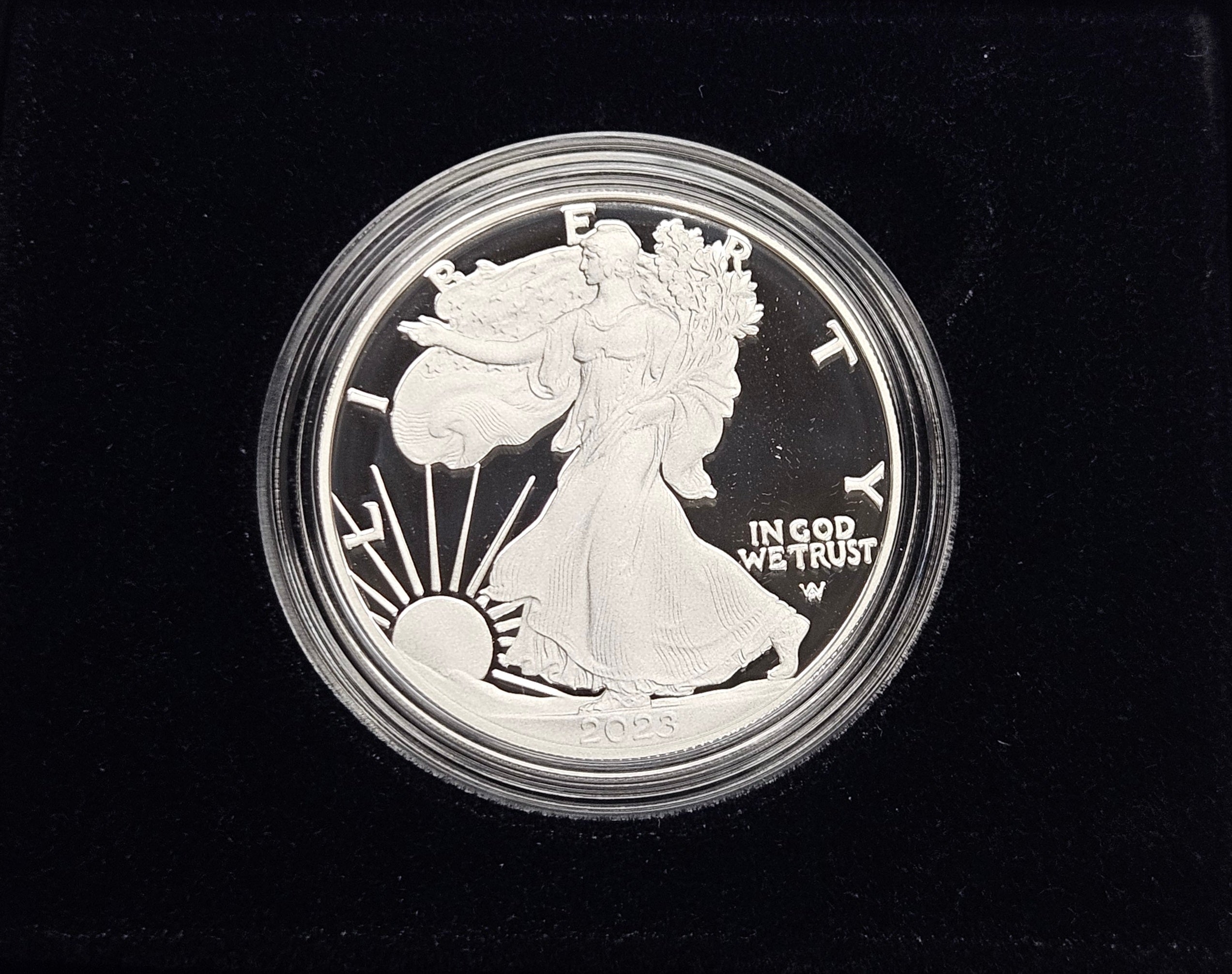 2023-S Silver Eagle Superb Brilliant Proof – Mount Vernon Coin