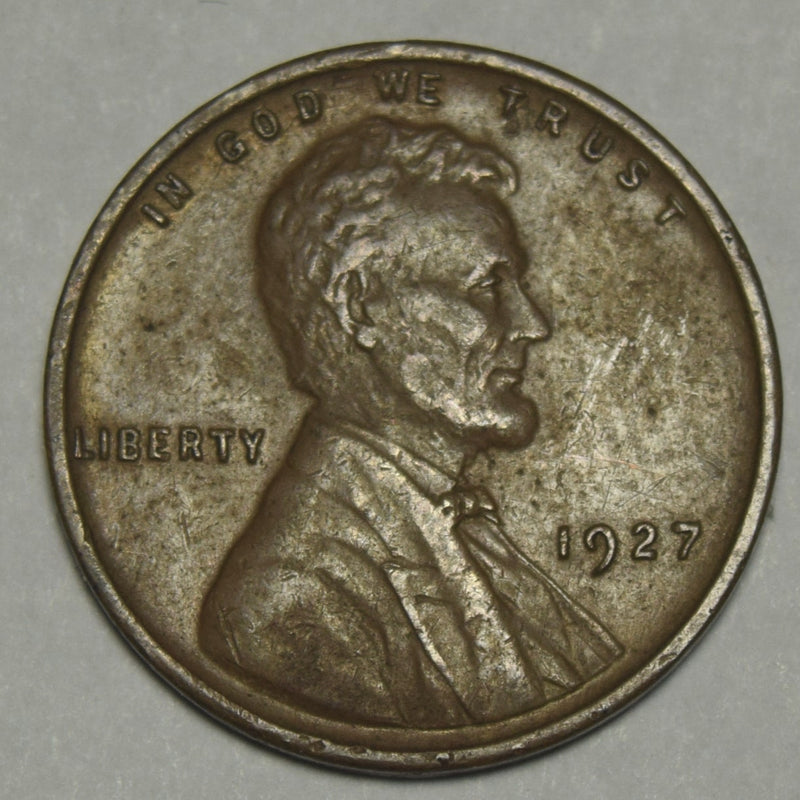 1927 Lincoln Cent . . . . Choice About Uncirculated