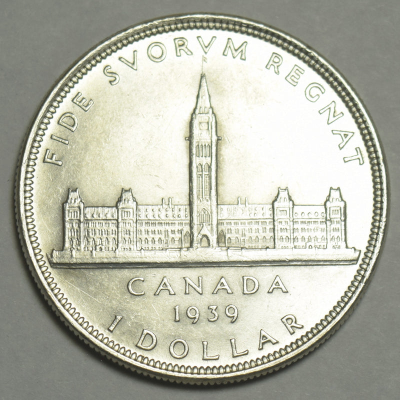 1939 Canadian Silver Dollar . . . . Select Brilliant Uncirculated