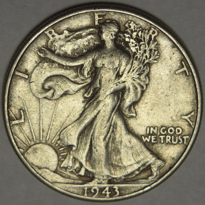 1943 Walking Liberty Half . . . . Extremely Fine