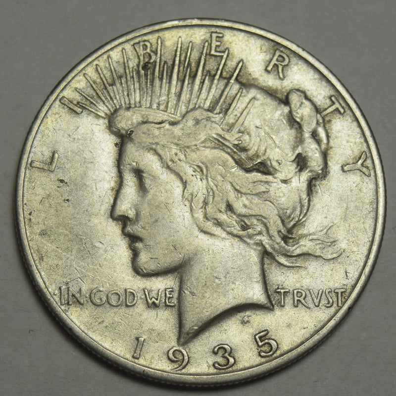 1935-S Peace Dollar . . . . Extremely Fine