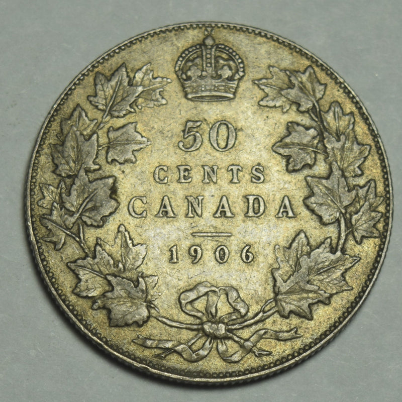 1906 Canadian Half . . . . Extremely Fine