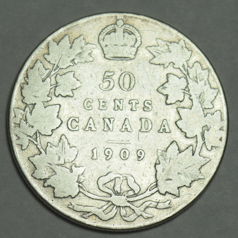 1909 Canadian Half . . . . Very Good