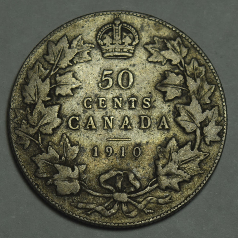 1910 Canadian Half . . . . Fine