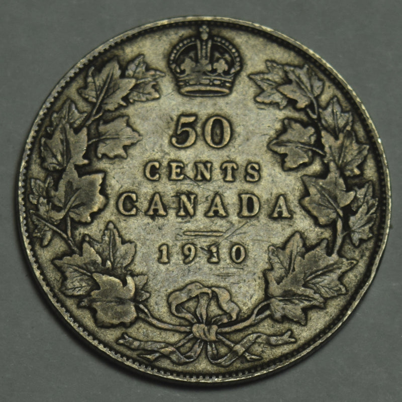 1910 Canadian Half . . . . VF/XF