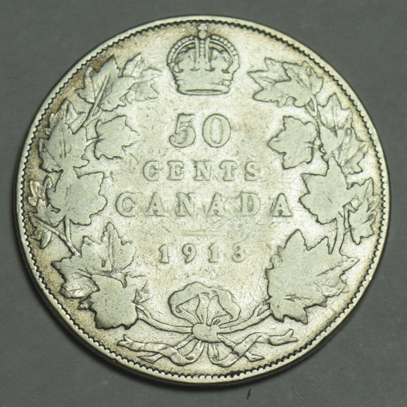 1913 Canadian Half . . . . VG/Fine