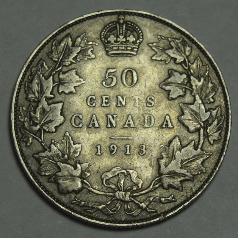 1913 Canadian Half . . . . VF/XF