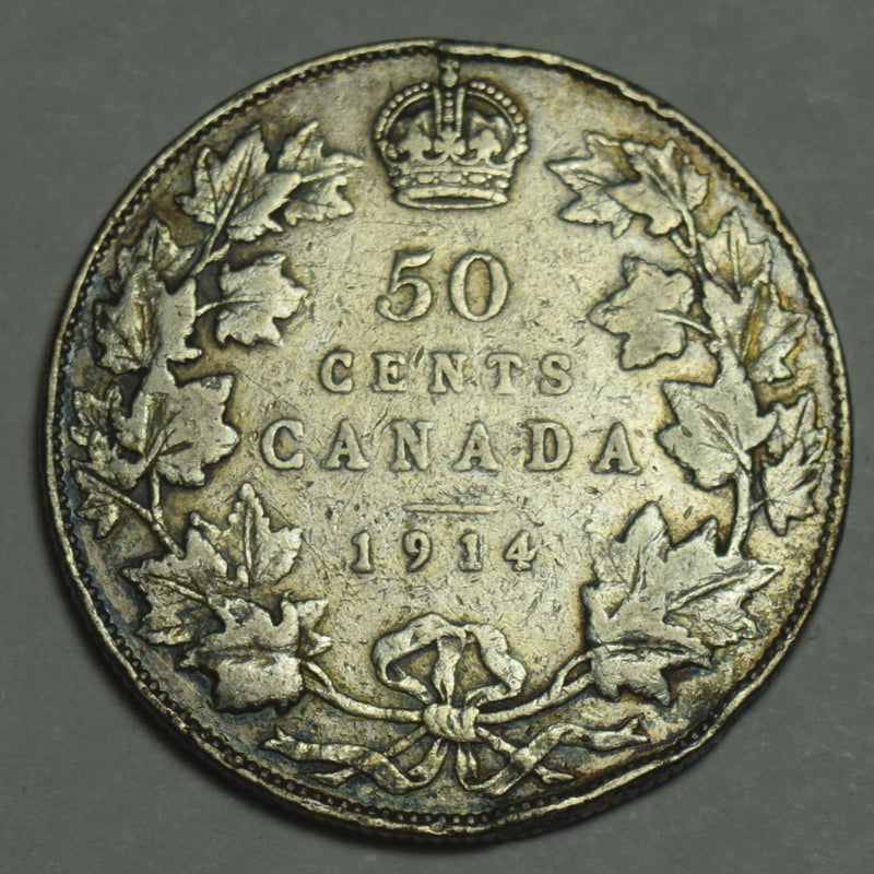 1914 Canadian Half . . . . Very Fine