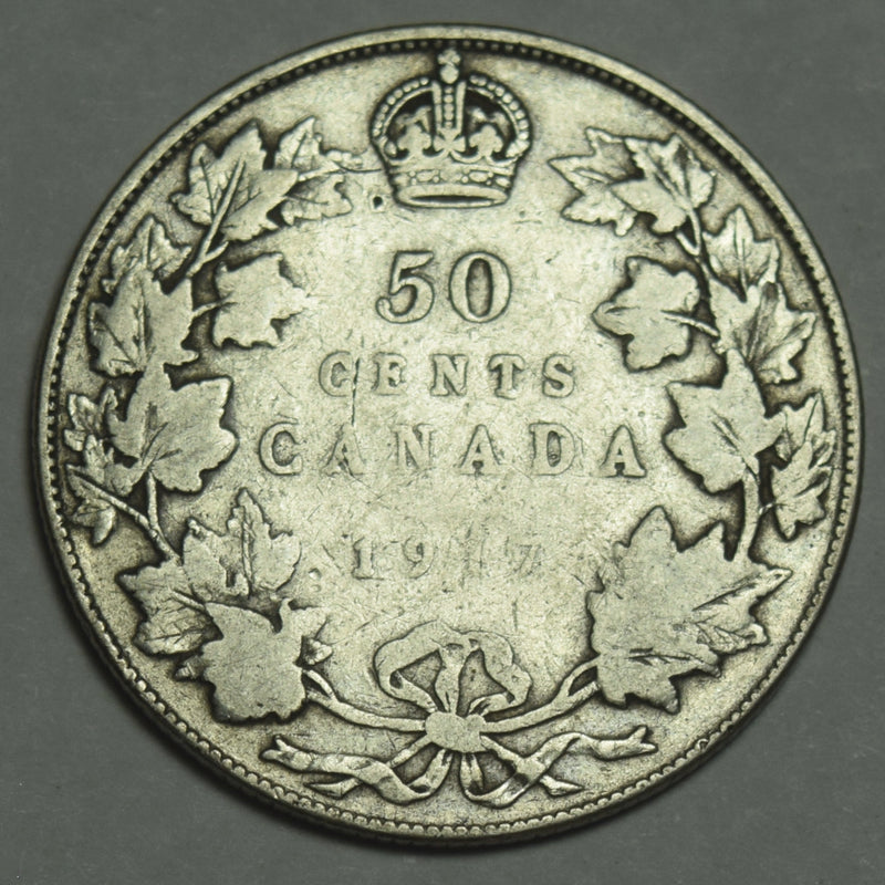 1917 Canadian Half . . . . Fine
