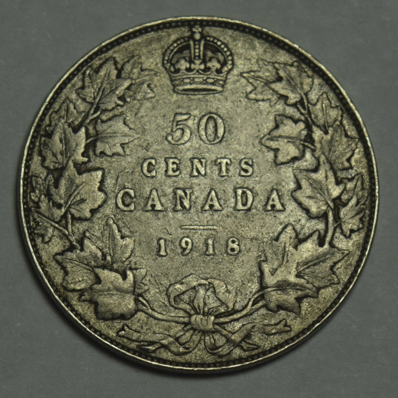 1918 Canadian Half . . . . Very Fine