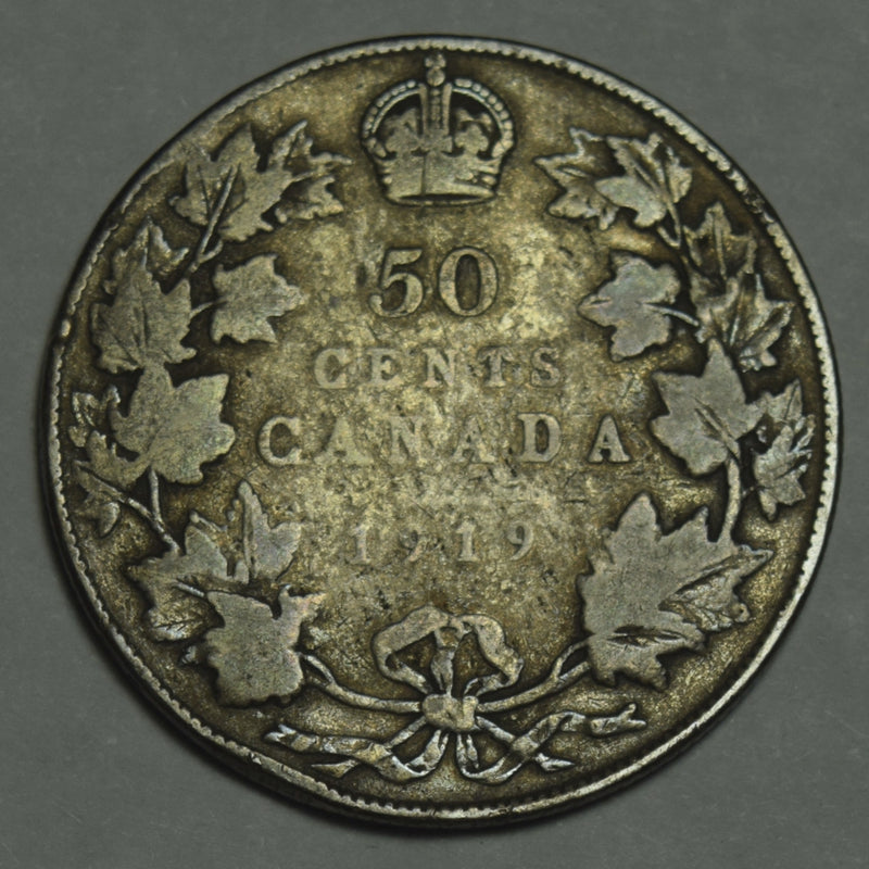 1919 Canadian Half . . . . VG/Fine