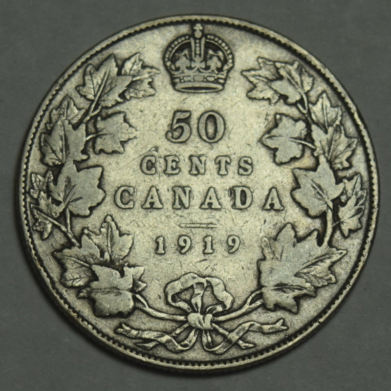 1919 Canadian Half . . . . Fine
