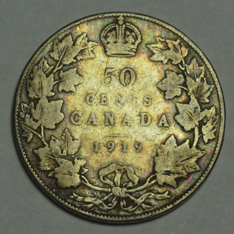 1919 Canadian Half . . . . Very Fine