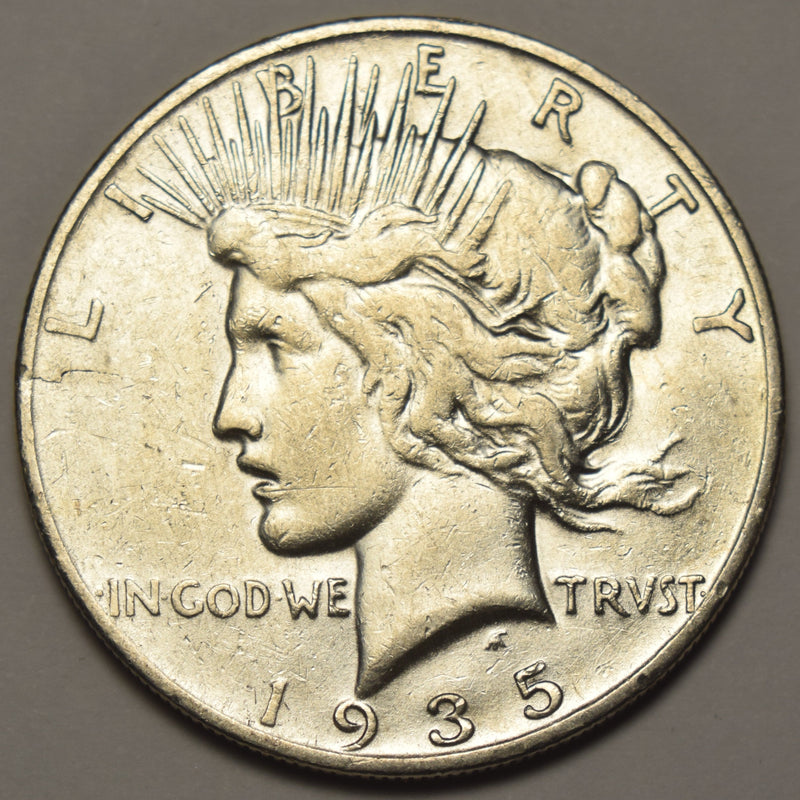 1935-S Peace Dollar . . . . XF/AU