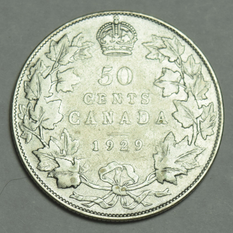 1929 Canadian Half . . . . Very Good