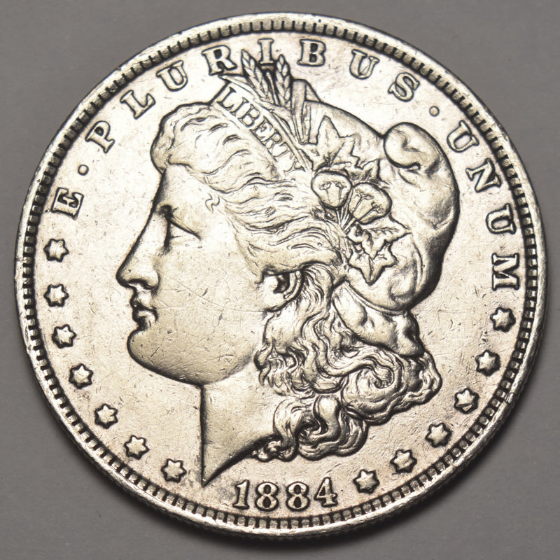1884-O Morgan Dollar . . . . AU polished