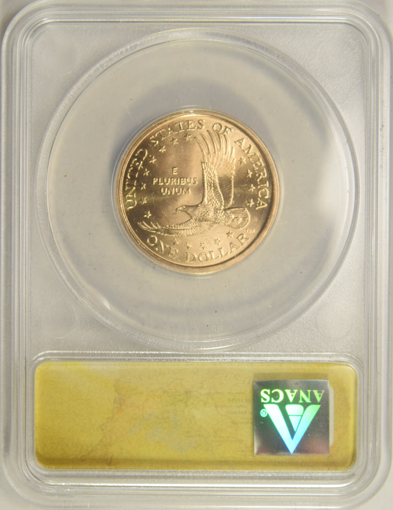2001-P Sacagawea Dollar . . . . ANACS MS-67