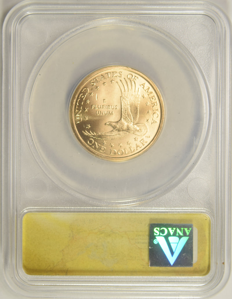 2001-D Sacagawea Dollar . . . . ANACS MS-67