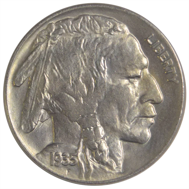 1935 Buffalo Nickel . . . . Choice Brilliant Uncirculated