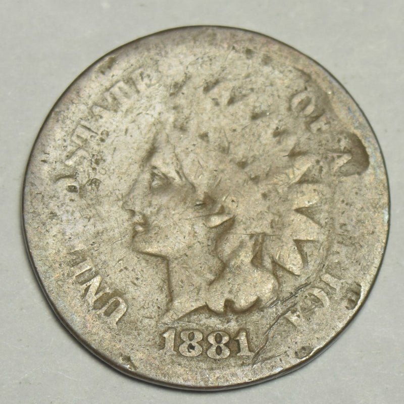 1881 Indian Cent . . . . Poor