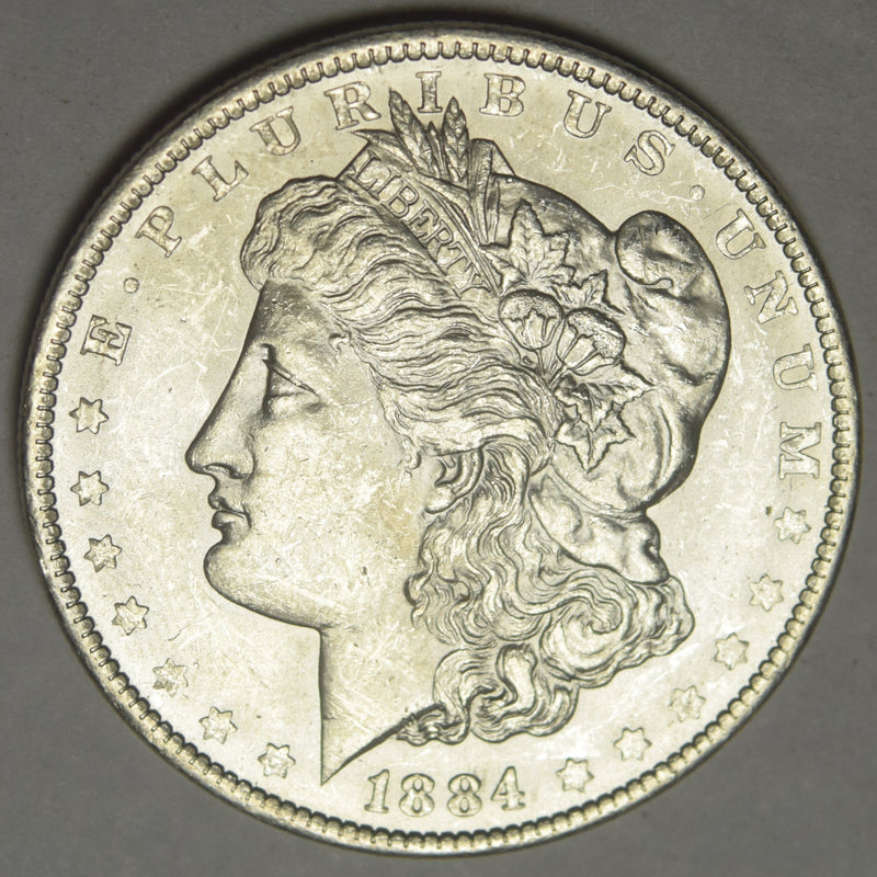 1884 Morgan Dollar . . . . Select Brilliant Uncirculated