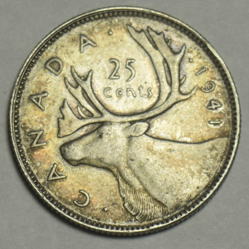 1941 Canadian Quarter . . . . Extremely Fine
