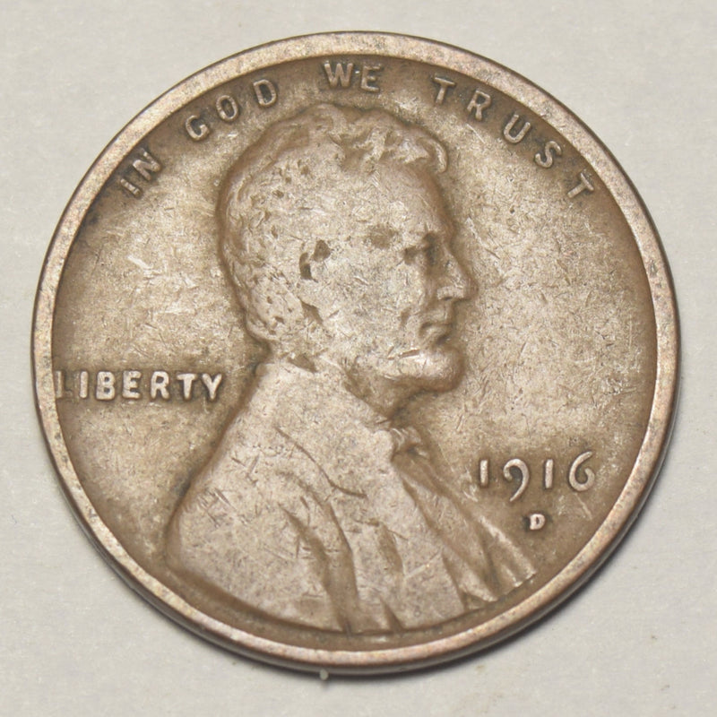1916-D Lincoln Cent . . . . Good