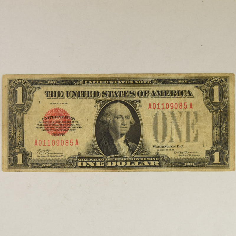 $1.00 1928 United States Note . . . . Very Fine