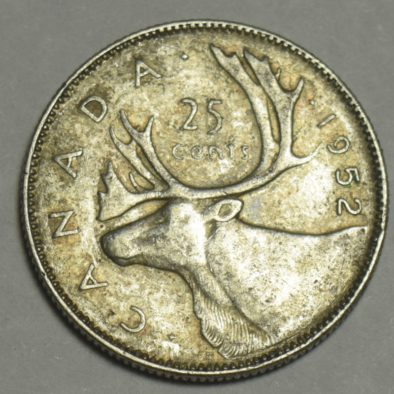1952 Canadian Quarter . . . . XF/AU