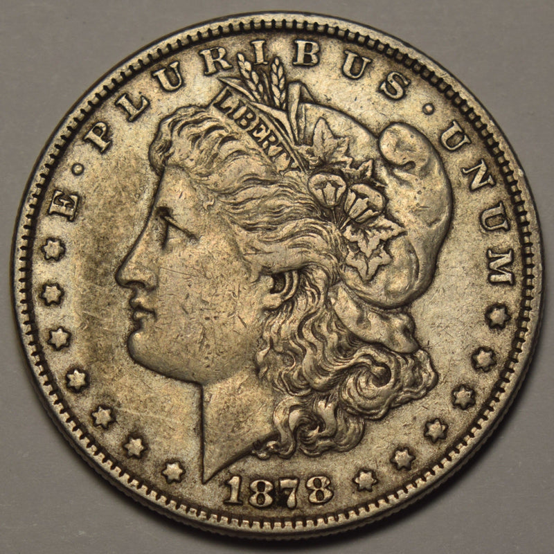 1878 7TF Morgan Dollar . . . . Extremely Fine