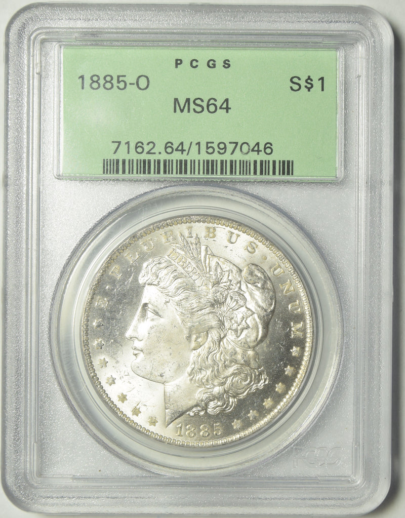 1885-O Morgan Dollar . . . . PCGS MS-64