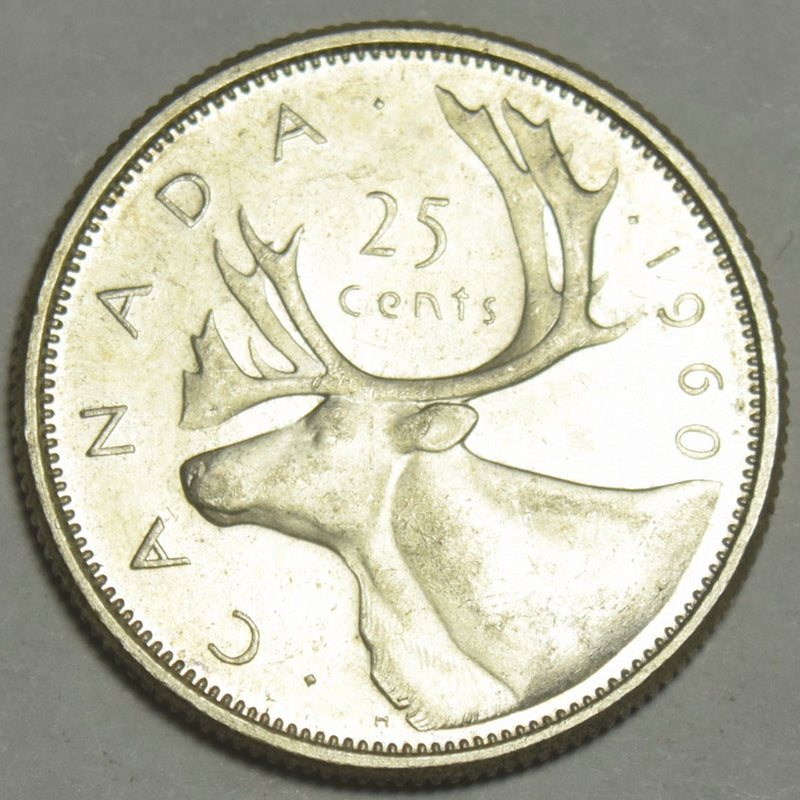 1960 Canadian Quarter . . . . Gem BU