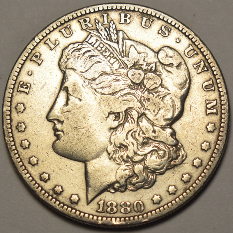 1880 Morgan Dollar . . . . XF polished