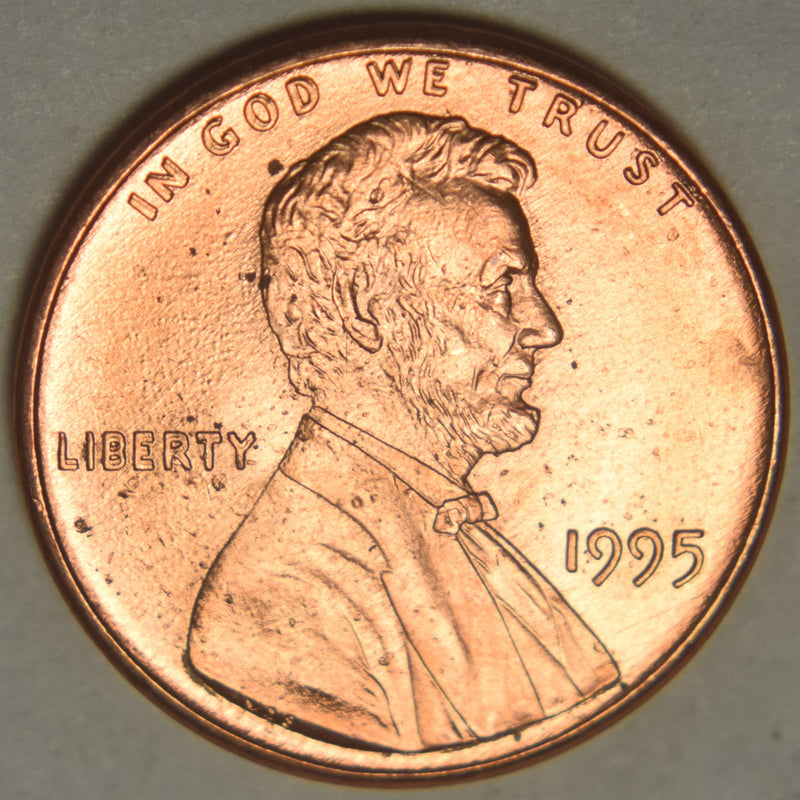 1995 Doubled Die Lincoln Cent . . . . Superb BU Red