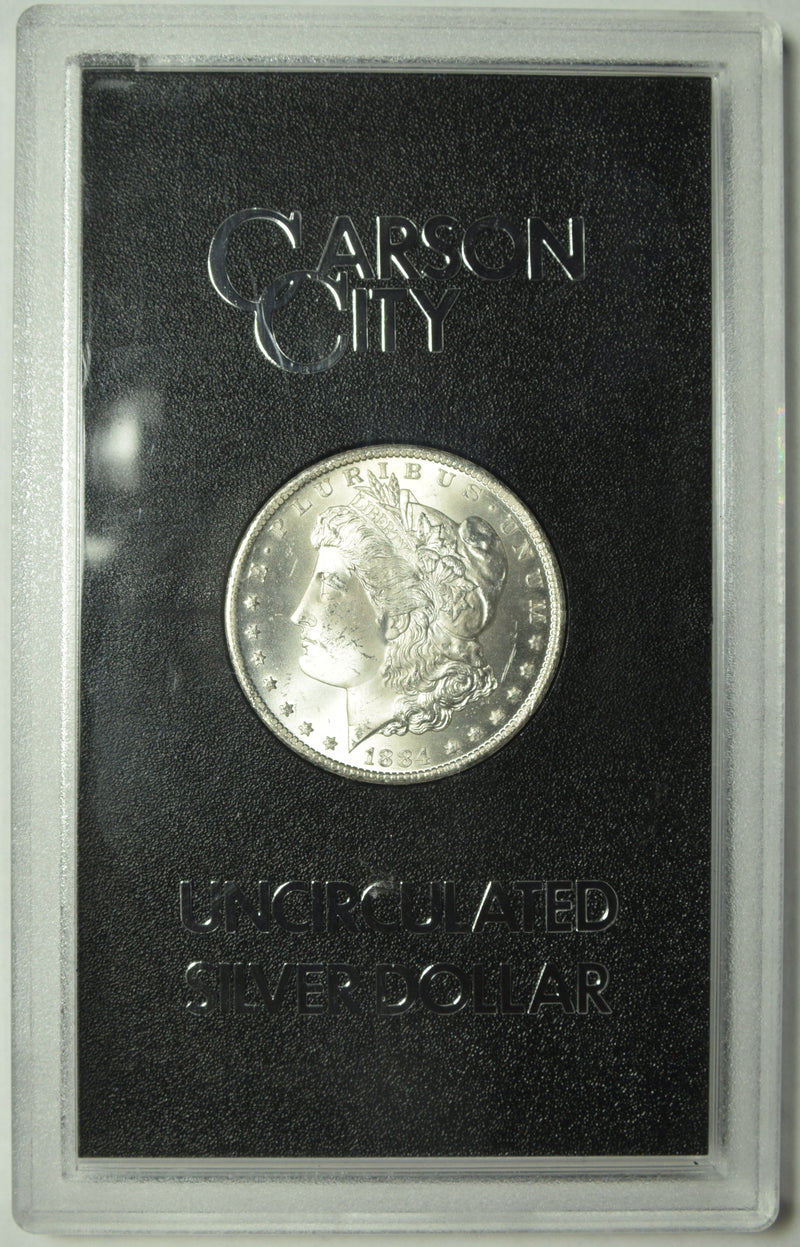 1884-CC Morgan Dollar . . . . GSA Case Gem Brilliant Uncirculated