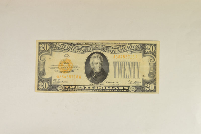 $20.00 1928 Gold Certificate Fr. 2402 . . . . VF/XF