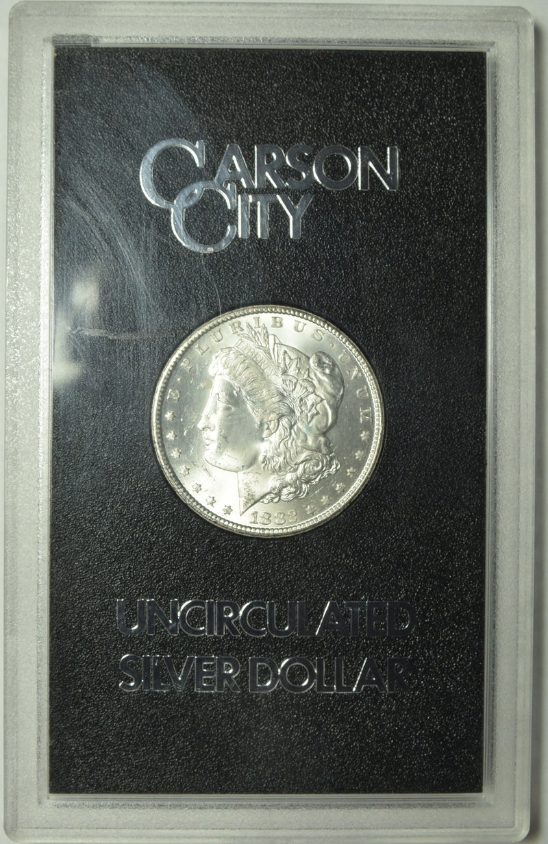 1882-CC Morgan Dollar . . . . GSA Case Gem Brilliant Uncirculated