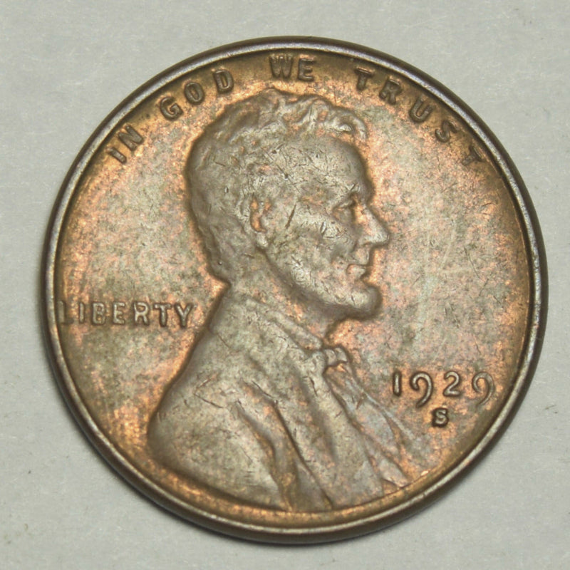 1929-S Lincoln Cent . . . . Choice BU Red/Brown
