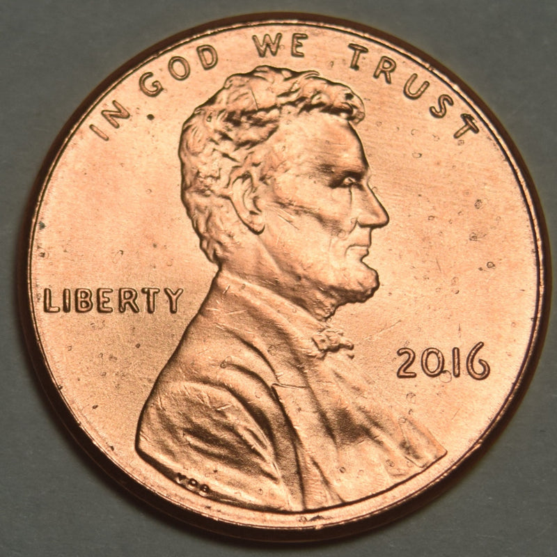 2016 Lincoln Shield Cent . . . . Brilliant Uncirculated