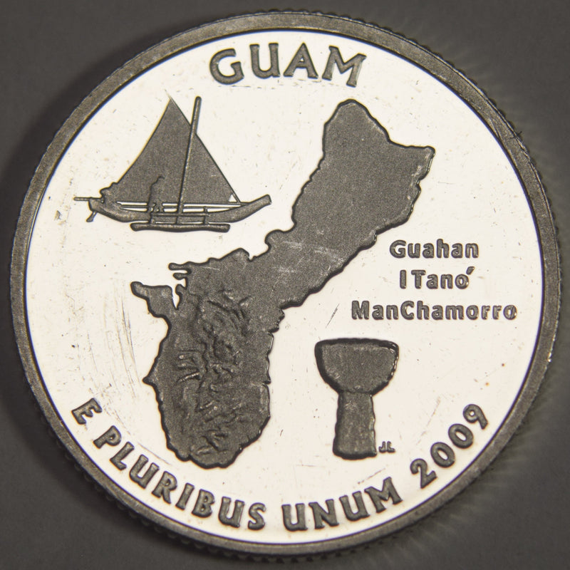 2009-S Guam Quarter . . . . Superb Brilliant Proof