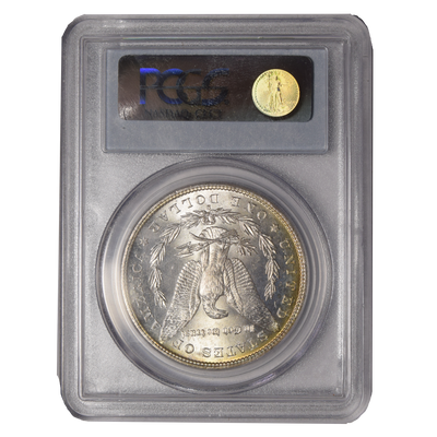 1881-S Morgan Dollar . . . . PCGS MS-65+ Color!