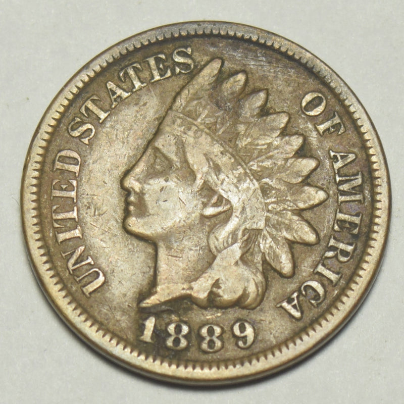 1889 Indian Cent . . . . Fine/VF