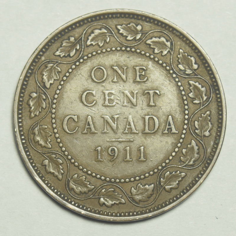 1911 Canadian Cent . . . . Extremely Fine