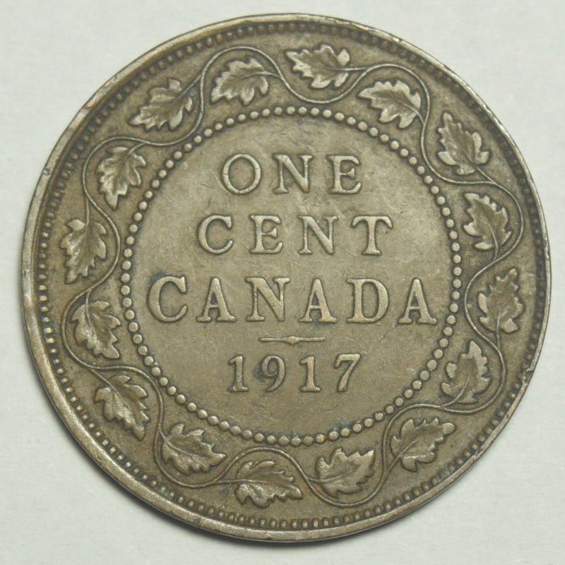 1917 Canadian Cent . . . . XF/AU