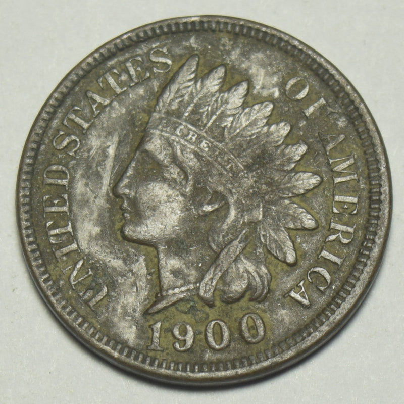 1900 Indian Cent . . . . XF/AU corrosion