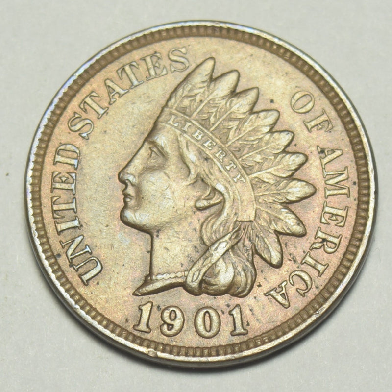 1901 Indian Cent . . . . Select BU Red/Brown
