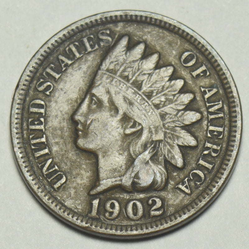 1902 Indian Cent . . . . AU corrosion